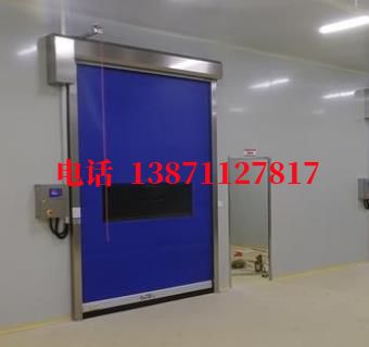 三门拉链密封快速卷帘门